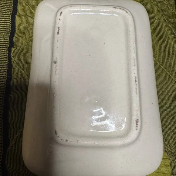 “K” & Floral Ceramic Trinket Tray Bundle - Picture 5 of 9